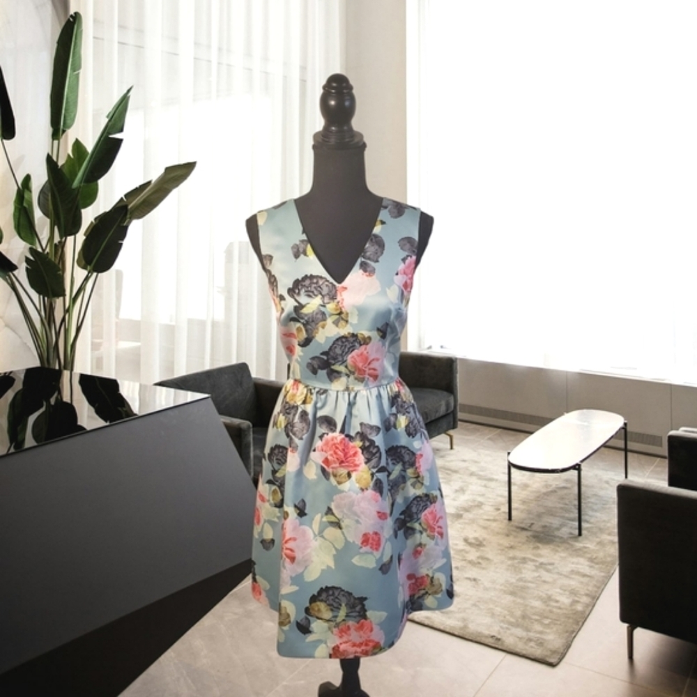 #129 CeCe by Cynthia Steffe Sleeveless Cocktail Dress Size 6